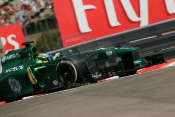 World © Octane Photographic Ltd. F1 Hungarian GP - Hungaroring, Saturday 27th July 2013 - Practice 3. Caterham F1 Team CT03 - Charles Pic. Digital Ref : 0763lw1d3513