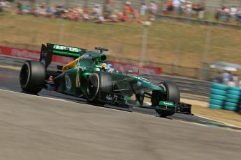 World © Octane Photographic Ltd. F1 Hungarian GP - Hungaroring, Saturday 27th July 2013 - Practice 3. Caterham F1 Team CT03 - Charles Pic. Digital Ref : 0763lw1d3576