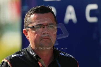 World © Octane Photographic Ltd. F1 Hungarian GP - Hungaroring. Friday 26th July 2013. F1 Paddock - Eric Boullier - Lotus F1 Team. Digital Ref : 0757lw1d0679