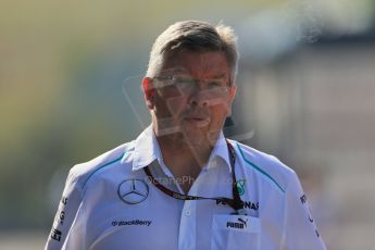 World © Octane Photographic Ltd. F1 Hungarian GP - Hungaroring. Friday 26th July 2013. F1 Paddock - Ross Brawn - Mercedes AMG Petronas F1 . Digital Ref : 0757lw1d0729