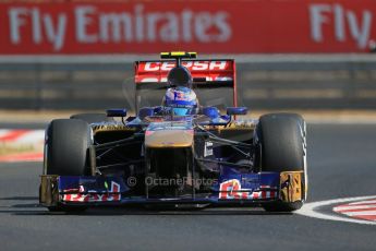 World © Octane Photographic Ltd. F1 Hungarian GP - Hungaroring. Friday 26th July 2013. F1 Practice 1. Scuderia Toro Rosso STR 8 - Daniel Ricciardo. Digital Ref : 0758lw1d0760