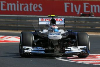 World © Octane Photographic Ltd. F1 Hungarian GP - Hungaroring. Friday 26th July 2013. F1 Practice 1. Williams FW35 - Valtteri Bottas. Digital Ref : 0758lw1d0785