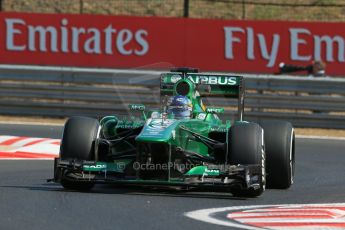 World © Octane Photographic Ltd. F1 Hungarian GP - Hungaroring. Friday 26th July 2013. F1 Practice 1. Caterham F1 Team CT03 - Charles Pic. Digital Ref : 0758lw1d0794