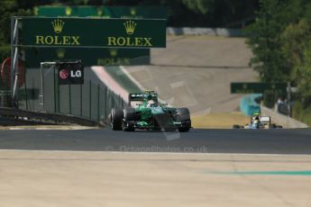 World © Octane Photographic Ltd. F1 Hungarian GP - Hungaroring. Friday 26th July 2013. F1 Practice 1. Caterham F1 Team CT03 - Giedo van der Garde. Digital Ref : 0758lw1d0985