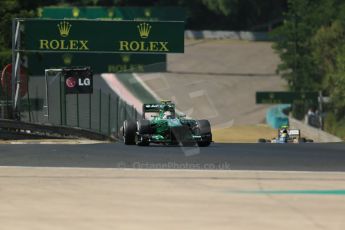 World © Octane Photographic Ltd. F1 Hungarian GP - Hungaroring. Friday 26th July 2013. F1 Practice 1. Caterham F1 Team CT03 - Giedo van der Garde. Digital Ref : 0758lw1d0985