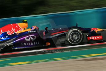 World © Octane Photographic Ltd. F1 Hungarian GP - Hungaroring. Friday 26th July 2013. F1 Practice 1. Infiniti Red Bull Racing RB9 - Mark Webber. Digital Ref : 0758lw1d1052