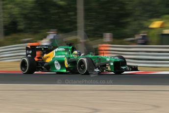 World © Octane Photographic Ltd. F1 Hungarian GP - Hungaroring. Friday 26th July 2013. F1 Practice 1. Caterham F1 Team CT03 - Charles Pic. Digital Ref : 0758lw1d1064