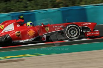 World © Octane Photographic Ltd. F1 Hungarian GP - Hungaroring. Friday 26th July 2013. F1 Practice 1. Scuderia Ferrari F138 - Felipe Massa. Digital Ref : 0758lw1d1088