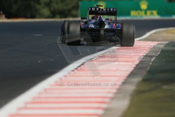 World © Octane Photographic Ltd. F1 Hungarian GP - Hungaroring. Friday 26th July 2013. F1 Practice 1. Infiniti Red Bull Racing RB9 - Mark Webber. Digital Ref : 0758lw1d1209