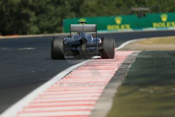 World © Octane Photographic Ltd. F1 Hungarian GP - Hungaroring. Friday 26th July 2013. F1 Practice 1. Williams FW35 - Pastor Maldonado. Digital Ref : 0758lw1d1221
