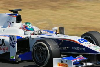 World © Octane Photographic Ltd. GP2 Hungarian GP, Hungarorin, Friday 26th July 2013. Practice. Nathanaël Berthon - Trident Racing. Digital Ref : 0759lw1d1300