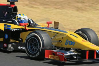 World © Octane Photographic Ltd. GP2 Hungarian GP, Hungaroring, Friday 26th July 2013. Practice. Marcus Ericsson - DAMS. Digital Ref : 0759lw1d1390