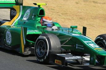 World © Octane Photographic Ltd. GP2 Hungarian GP, Hungaroring, Friday 26th July 2013. Practice. Alexander Rossi – EQ8 Caterham Racing. Digital Ref : 0759lw1d1411