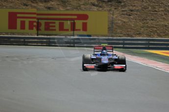 World © Octane Photographic Ltd. GP2 Hungarian GP, Hungaroring, Friday 26th July 2013. Practice. Jolyon Palmer - Carlin. Digital Ref : 0759lw1d1516