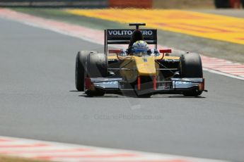 World © Octane Photographic Ltd. GP2 Hungarian GP, Hungaroring, Friday 26th July 2013. Practice. Marcus Ericsson - DAMS. Digital Ref : 0759lw1d1554