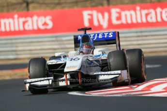 World © Octane Photographic Ltd. GP2 Hungarian GP, Hungaroring, Friday 26th July 2013. Qualifying. Jake Rosenzweig - Barwa Addax Team. Digital Ref : 0761lw1d2517