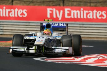 World © Octane Photographic Ltd. GP2 Hungarian GP, Hungaroring, Friday 26th July 2013. Qualifying. Rio Haryanto - Barwa Addax Team. Digital Ref : 0761lw1d2621