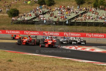 World © Octane Photographic Ltd. GP2 Hungarian GP, Hungaroring, Saturday 27th July 2013. Race 1. Digital Ref : 0765lw1d1284