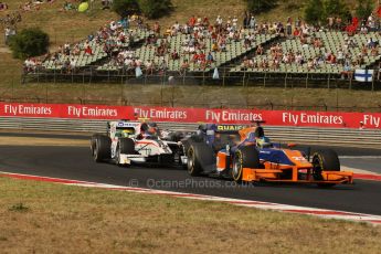 World © Octane Photographic Ltd. GP2 Hungarian GP, Hungaroring, Saturday 27th July 2013. Race 1. Digital Ref : 0765lw1d1304