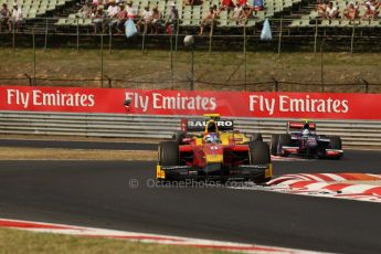 World © Octane Photographic Ltd. GP2 Hungarian GP, Hungaroring, Saturday 27th July 2013. Race 1. Digital Ref : 0765lw1d1332