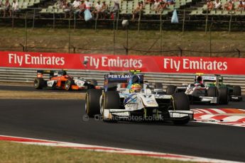 World © Octane Photographic Ltd. GP2 Hungarian GP, Hungaroring, Saturday 27th July 2013. Race 1. Digital Ref : 0765lw1d1380