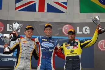 World © Octane Photographic Ltd. GP2 Hungarian GP, Hungaroring, Saturday 27th July 2013. Race 1. Jolyon Palmer - Carlin. Digital Ref : 0765lw1d1510