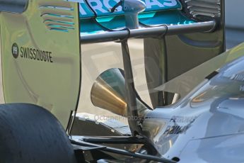 World © Octane Photographic Ltd. Wednesday 14th May 2014. Circuit de Catalunya - Spain - Formula 1 In-Season testing. Mercedes AMG Petronas F1 W05 Hybrid with megaphone exhaust - Nico Rosberg. Digital Ref: