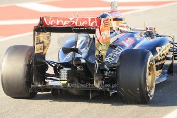 World © Octane Photographic Ltd. Wednesday 14th May 2014. Circuit de Catalunya - Spain - Formula 1 In-Season testing. Lotus F1 Team E22 – Pastor Maldonado. Digital Ref: