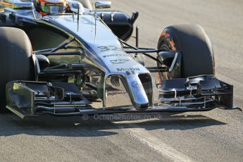 World © Octane Photographic Ltd. Wednesday 14th May 2014. Circuit de Catalunya - Spain - Formula 1 In-Season testing. McLaren Mercedes MP4/29 – Stoffel Vandoorne – Reserve Driver. Digital Ref: