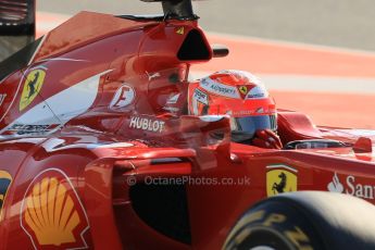 World © Octane Photographic Ltd. Wednesday 14th May 2014. Circuit de Catalunya - Spain - Formula 1 In-Season testing. Scuderia Ferrari F14T – Kimi Raikkonen. Digital Ref: