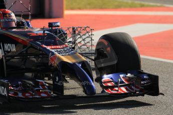 World © Octane Photographic Ltd. Wednesday 14th May 2014. Circuit de Catalunya - Spain - Formula 1 In-Season testing. Scuderia Toro Rosso STR 9 – Daniil Kvyat. Digital Ref: