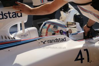 World © Octane Photographic Ltd. Wednesday 14th May 2014. Circuit de Catalunya - Spain - Formula 1 In-Season testing. Williams Martini Racing FW36 – Susie Wolff – Reserve Driver. Digital Ref: