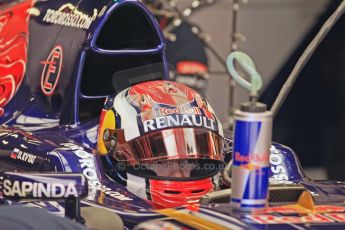 World © Octane Photographic Ltd. Wednesday 14th May 2014. Circuit de Catalunya - Spain - Formula 1 In-Season testing. Scuderia Toro Rosso STR 9 – Daniil Kvyat. Digital Ref: