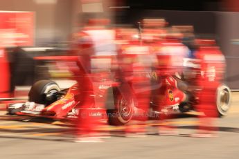 World © Octane Photographic Ltd. Wednesday 14th May 2014. Circuit de Catalunya - Spain - Formula 1 In-Season testing. Scuderia Ferrari F14T – Kimi Raikkonen. Digital Ref: