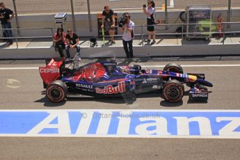 World © Octane Photographic Ltd. Wednesday 14th May 2014. Circuit de Catalunya - Spain - Formula 1 In-Season testing. Infiniti Red Bull Racing RB10 - Sebastian Vettel. Digital Ref: