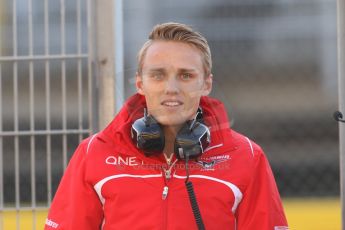 World © Octane Photographic Ltd. Wednesday 14th May 2014. Circuit de Catalunya - Spain - Formula 1 In-Season testing. Marussia F1 Team MR03 - Max Chilton. Digital Ref: