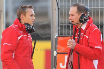 World © Octane Photographic Ltd. Wednesday 14th May 2014. Circuit de Catalunya - Spain - Formula 1 In-Season testing. Marussia F1 Team MR03 - Max Chilton. Digital Ref: