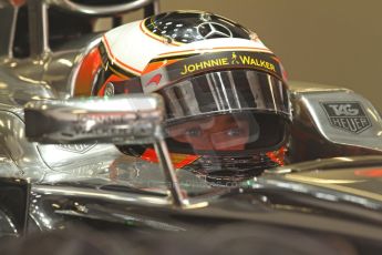 World © Octane Photographic Ltd. Wednesday 14th May 2014. Circuit de Catalunya - Spain - Formula 1 In-Season testing. McLaren Mercedes MP4/29 – Stoffel Vandoorne – Reserve Driver. Digital Ref: