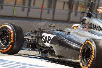 World © Octane Photographic Ltd. Wednesday 14th May 2014. Circuit de Catalunya - Spain - Formula 1 In-Season testing. McLaren Mercedes MP4/29 – Stoffel Vandoorne – Reserve Driver. Digital Ref: