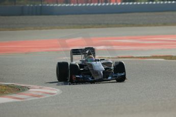 World © Octane Photographic Ltd. Wednesday 14th May 2014. Circuit de Catalunya - Spain - Formula 1 In-Season testing. Sauber C33 - Esteban Gutierrez. Digital Ref: