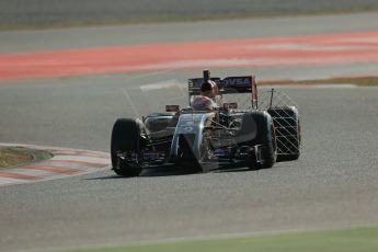 World © Octane Photographic Ltd. Wednesday 14th May 2014. Circuit de Catalunya - Spain - Formula 1 In-Season testing. Lotus F1 Team E22 – Pastor Maldonado. Digital Ref: