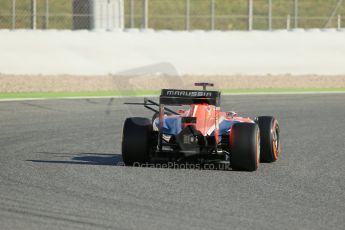 World © Octane Photographic Ltd. Wednesday 14th May 2014. Circuit de Catalunya - Spain - Formula 1 In-Season testing. Marussia F1 Team MR03 - Jules Bianchi. Digital Ref: