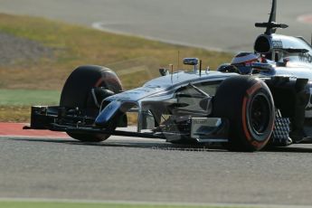 World © Octane Photographic Ltd. Wednesday 14th May 2014. Circuit de Catalunya - Spain - Formula 1 In-Season testing. McLaren Mercedes MP4/29 – Stoffel Vandoorne – Reserve Driver. Digital Ref: