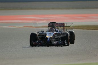 World © Octane Photographic Ltd. Wednesday 14th May 2014. Circuit de Catalunya - Spain - Formula 1 In-Season testing. Scuderia Toro Rosso STR 9 – Daniil Kvyat. Digital Ref: