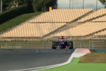 World © Octane Photographic Ltd. Wednesday 14th May 2014. Circuit de Catalunya - Spain - Formula 1 In-Season testing. Scuderia Toro Rosso STR 9 – Daniil Kvyat. Digital Ref: