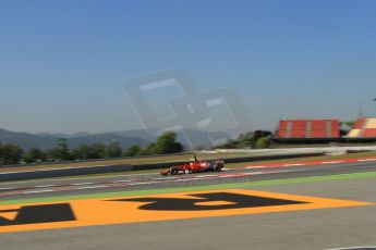 World © Octane Photographic Ltd. Wednesday 14th May 2014. Circuit de Catalunya - Spain - Formula 1 In-Season testing. Scuderia Ferrari F14T – Kimi Raikkonen. Digital Ref: