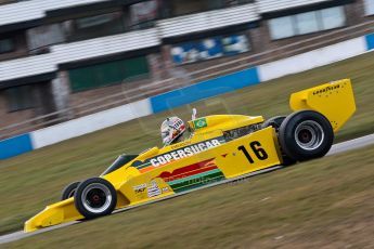 World © Octane Photographic Ltd. Masters Testing – Thursday 4th April 2013. FIA Masters Historic Formula One Championship. Bob Berridge. Ex-Emerson Fittipaldi F5A2. Digital ref : 0629ce1d0443