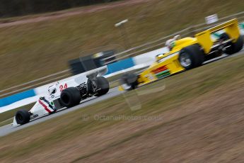 World © Octane Photographic Ltd. Masters Testing – Thursday 4th April 2013. FIA Masters Historic Formula One Championship. Bob Berridge. Ex-Emerson Fittipaldi F5A2. Digital ref : 0629ce1d0454