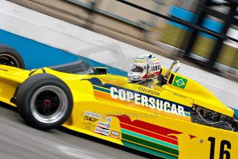 World © Octane Photographic Ltd. Masters Testing – Thursday 4th April 2013. FIA Masters Historic Formula One Championship. Bob Berridge. Ex-Emerson Fittipaldi F5A2. Digital ref : 0629ce1d0698