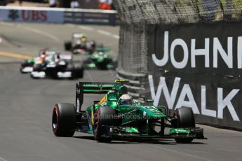 World © Octane Photographic Ltd. F1 Monaco GP, Monte Carlo - Sunday 26th May - Race green flag lap. Caterham F1 Team CT03 - Giedo van der Garde. Digital Ref : 0711lw1d0806